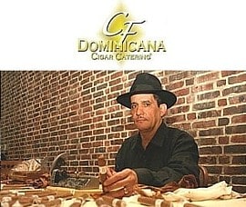 Cigar Roller Houston Weddings and Golf Events with imported cigars, custom cigar bands from CF Dominicana